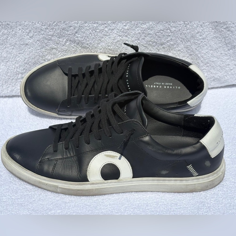 Oliver Cabell Low 1 - Sneaker Men- Black Leather
